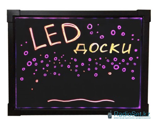 Светодиодная рекламная доска LED 30*40 L-Board Светодиодная рекламная доска LED 30*40 L-Board
